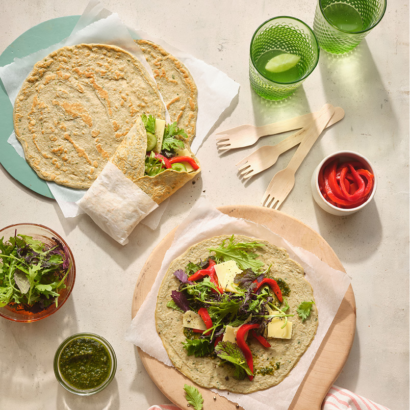 Receitas Herbalife - Wraps de Verão Herbalife