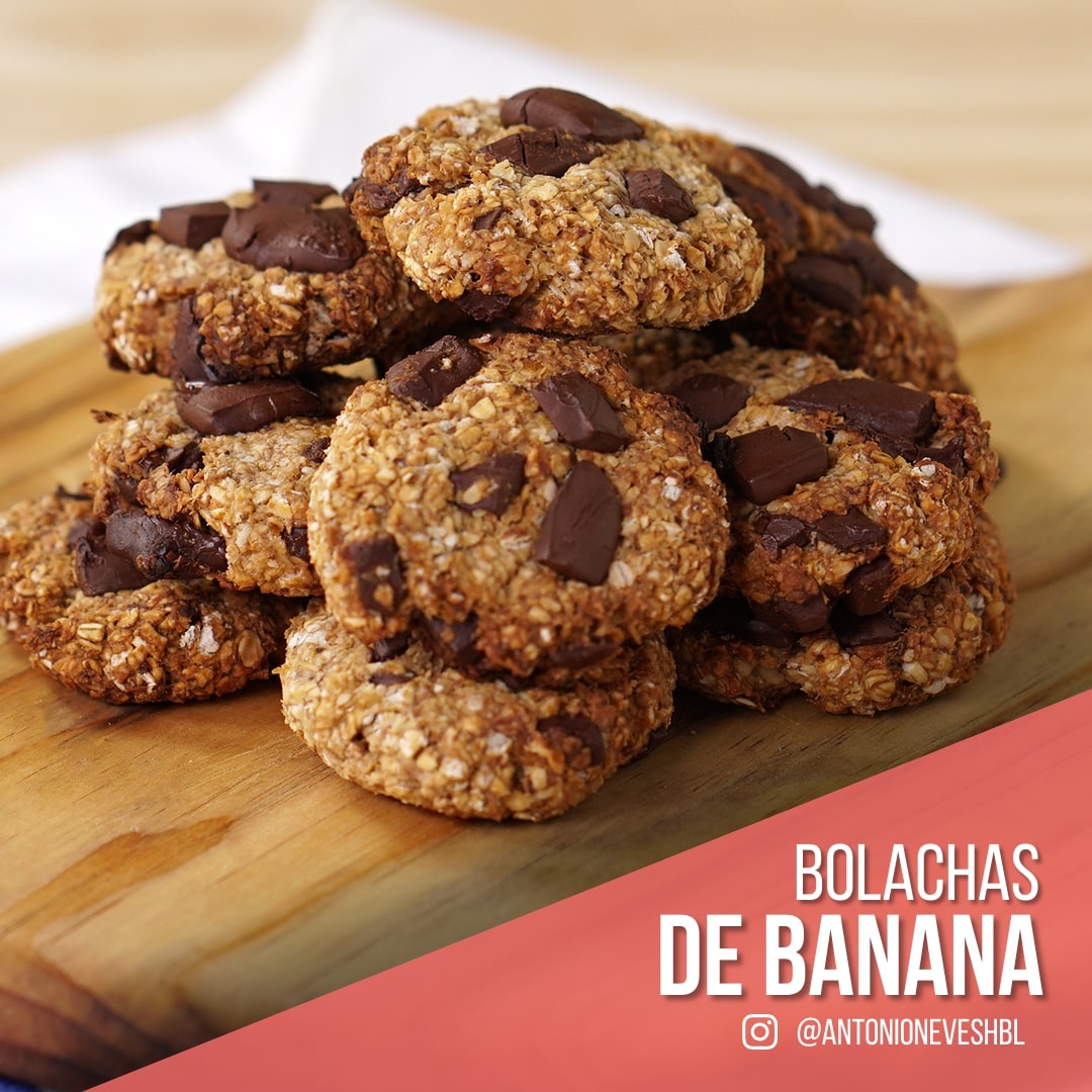 Bolachas Proteicas de Banana