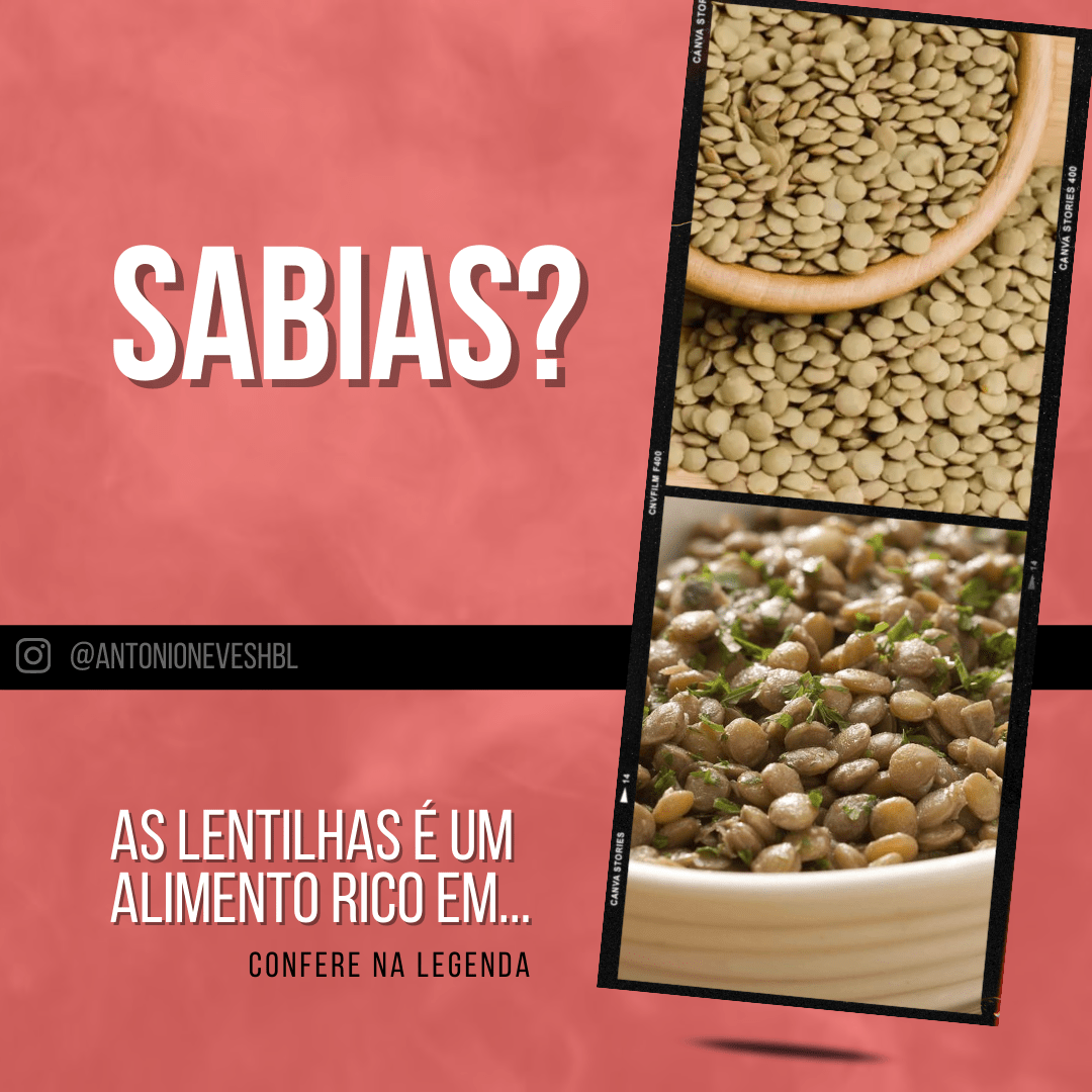 Lentilhas São Ricas em