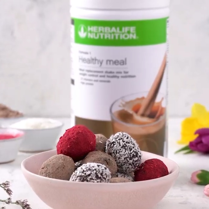 Trufas da Páscoa (vegano) Herbalife Nutrition