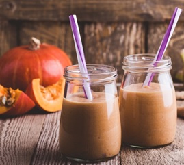 Receitas Herbalife Nutrition - Batido Quente de Banana com Manteiga De Amendoim