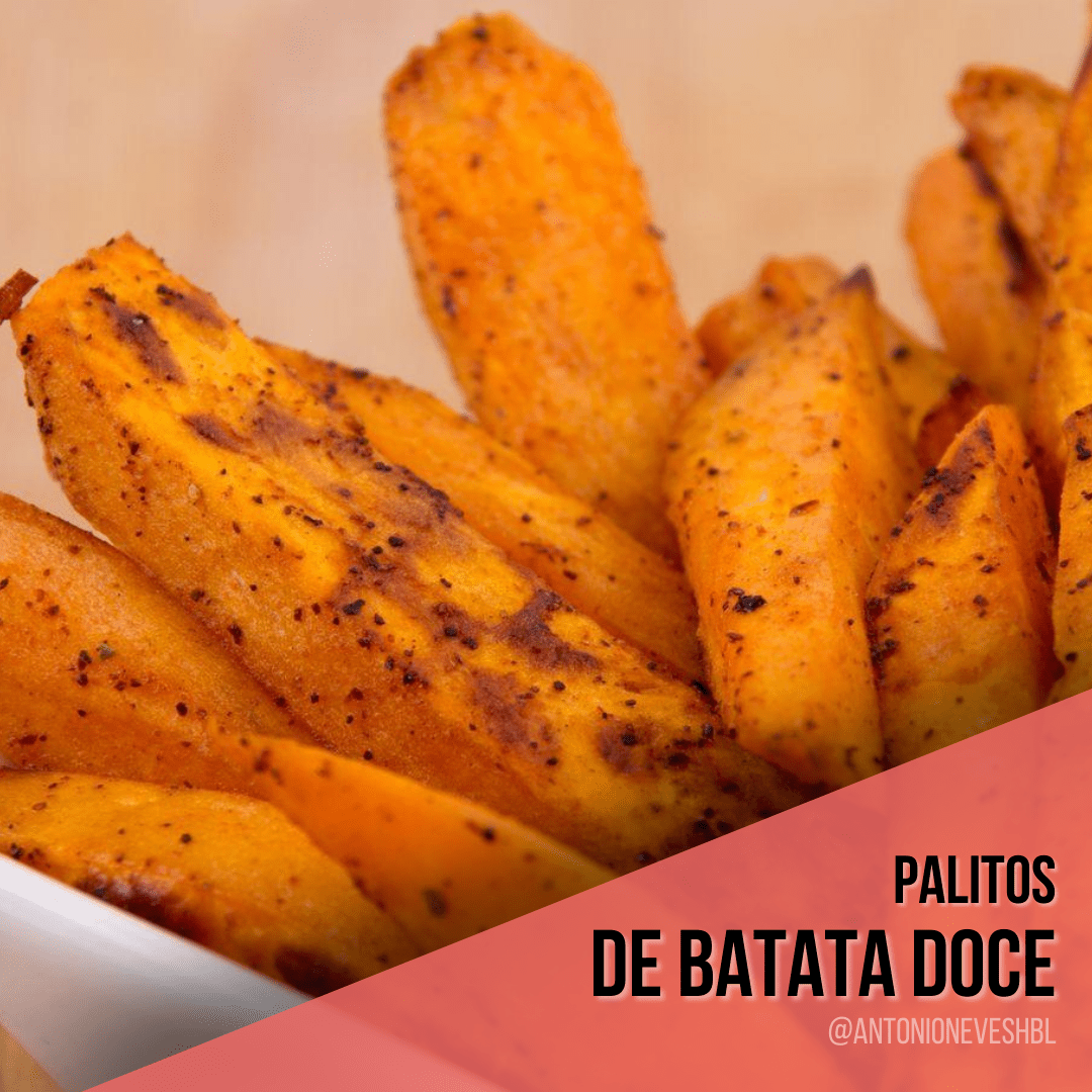 Palitos de Batata Doce