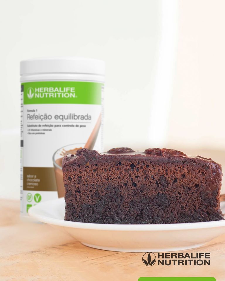 Bolo de Chocolate Herbalife Nutrition