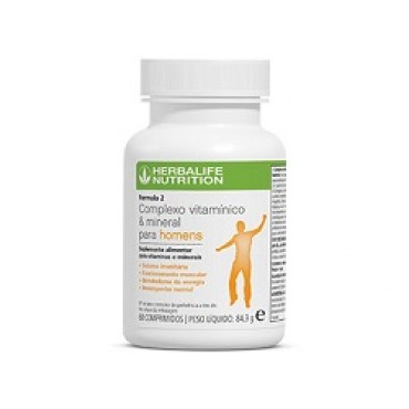 Fórmula 2 Complexo Vitamínico e Mineral Homens - Herbalife