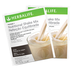 Saquetas Fórmula 1 Biscoito e Nata - Herbalife